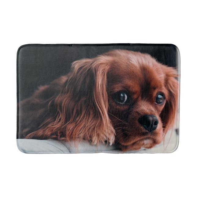 Tapis De Bain Ruby Cavalier King Charles Spaniel Chien Chien Chi (Devant)