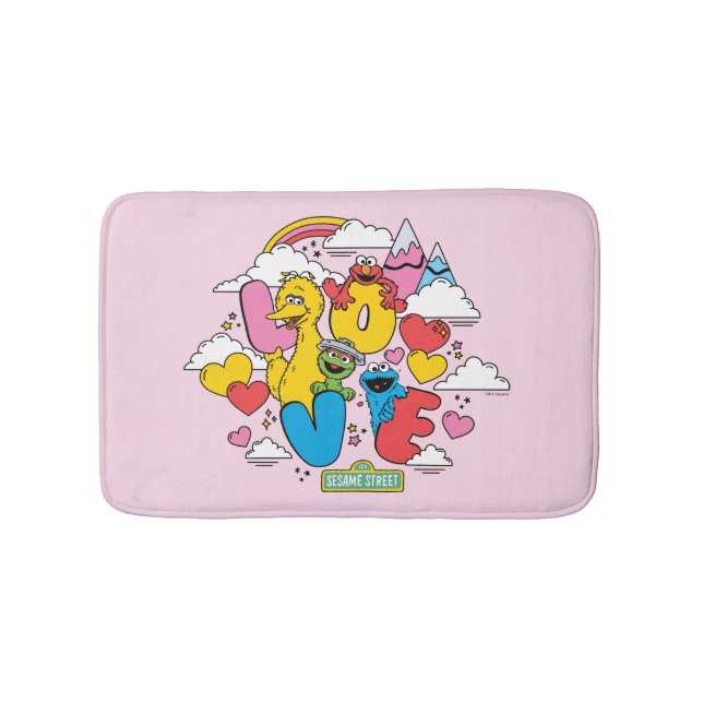 Tapis De Bain Rue Sésame | Amour (Devant)