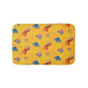 Tapis De Bain Rue Sésame Motif des constructeurs mécaniques