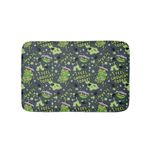 Tapis De Bain Rue Sésame   Oscar the Grouch Phrase Motif