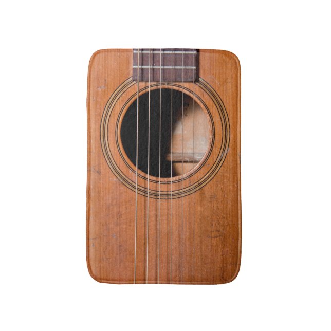 Tapis De Bain Rustic guitar (Devant (Vertical))