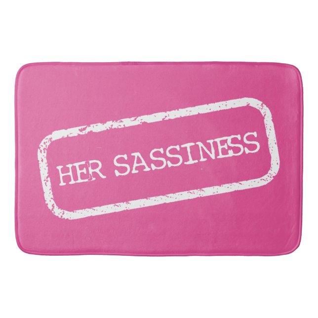 TAPIS DE BAIN "SA SÉCURITÉ" (Devant)