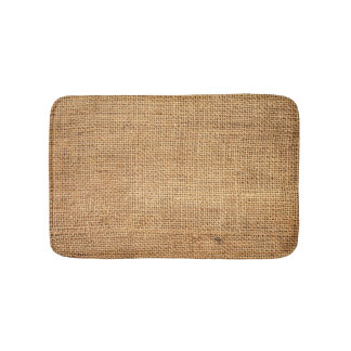 Tapis De Bain Sacoche Burlap Brown : Arrière - plan de tissu tex