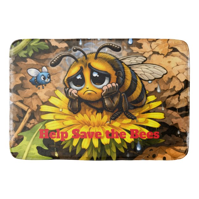 Tapis De Bain Sad Bee (Devant)