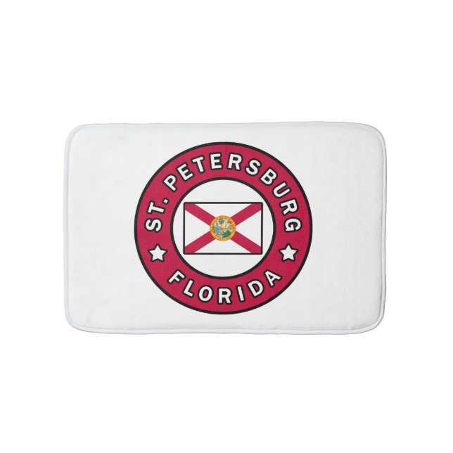 Tapis De Bain Saint-Pétersbourg, Floride (Devant)