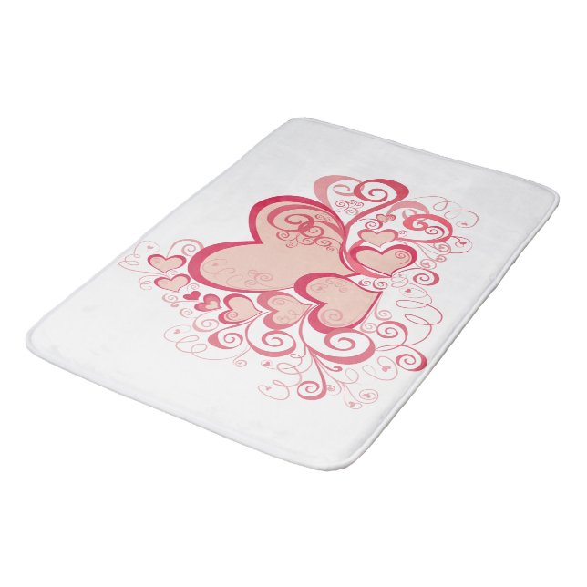Tapis De Bain Saint Valentin Bain Mat (Angle)