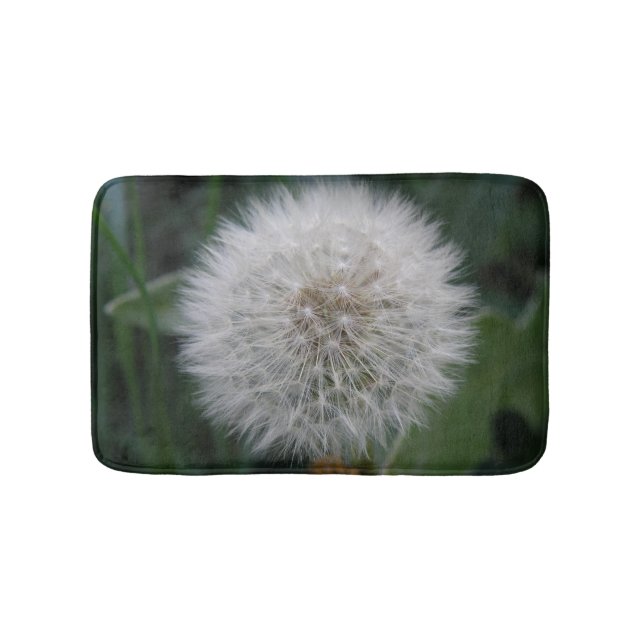 Tapis De Bain Saisie Dandelion Fleur Mat (Devant)