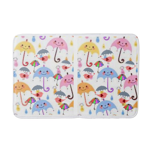 Tapis De Bain Salle de bain avec parasol (Devant)