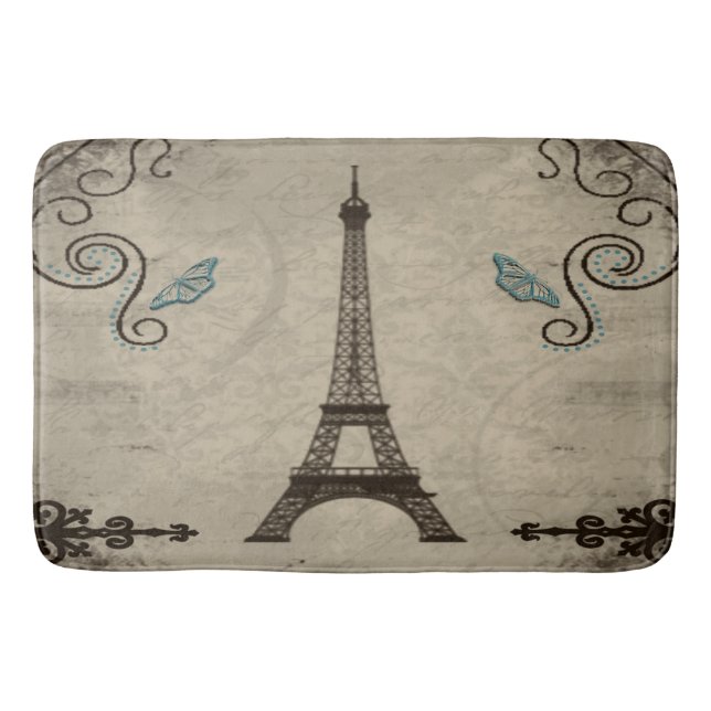 Tapis De Bain Salle de bain de la Tour Eiffel (Devant)