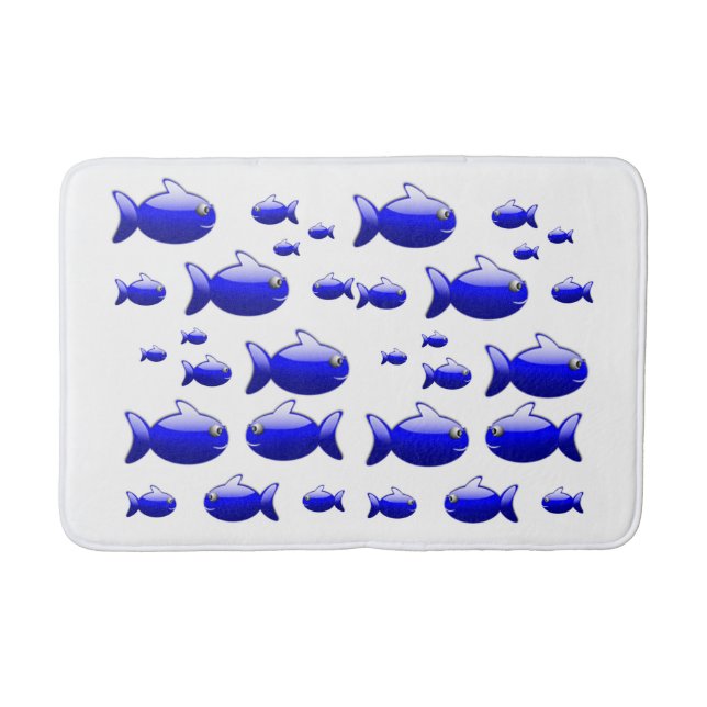 Tapis De Bain Salle de bain de poisson (Devant)