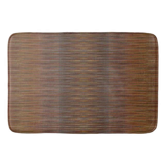 Tapis De Bain Salle de bain Mat HAMbyWG - Design bronze (Devant)