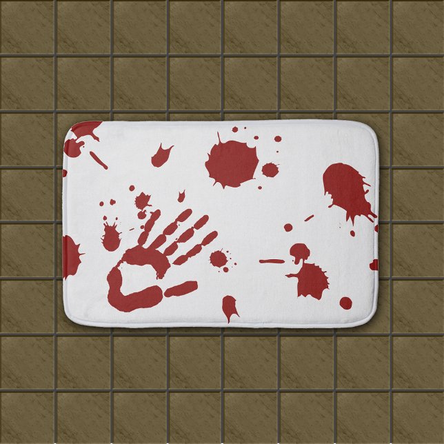 Tapis De Bain Sang de la main sanglante Séparation de la couche (Créateur téléchargé)