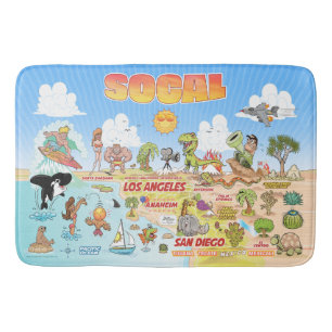 Tapis De Bain Sat de bain SoCal