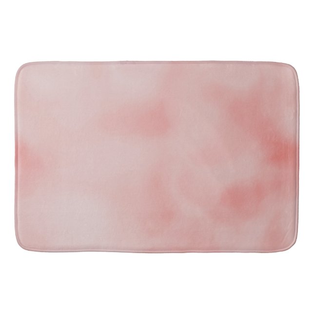 Tapis De Bain Saumon Pink Ombre (Devant)