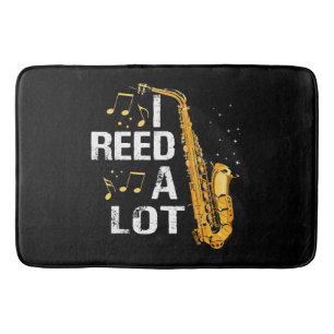 Tapis De Bain Saxophone Drôle