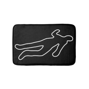 Tapis De Bain scène du crime