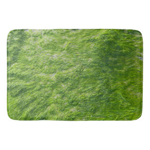 Tapis De Bain Sea Moss Green Nature Plage d'herbe Nautique
