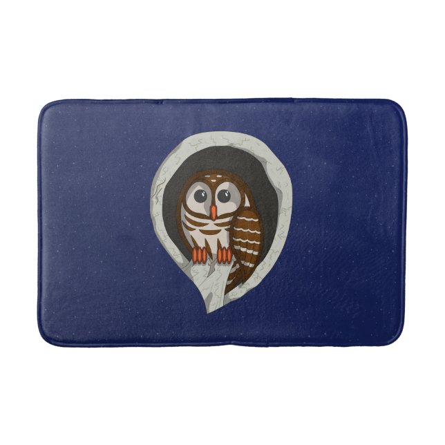 Tapis De Bain Selene the Owl Bath Mat (Devant)