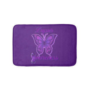 Tapis De Bain sensibilisation au lupus