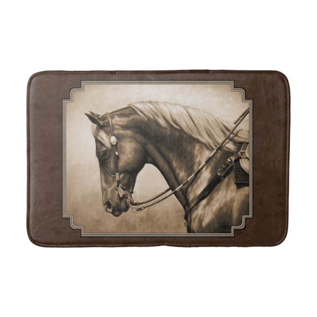 Tapis De Bain Sepia Brown (Devant)