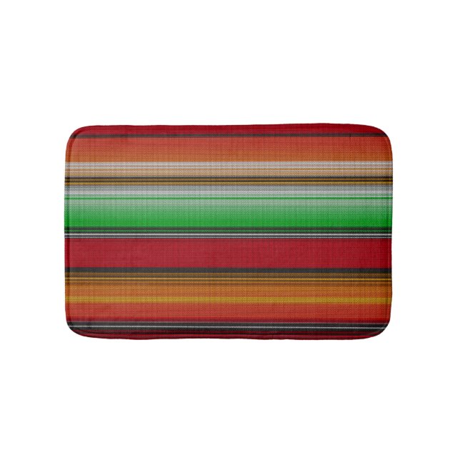Tapis De Bain Serape mexicaine #6 (Devant)