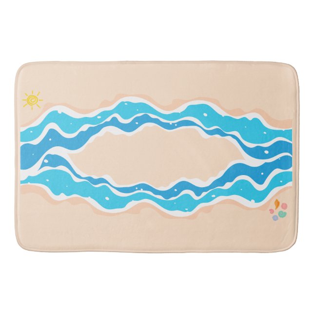 Tapis De Bain serviette de plage SANDY (Devant)