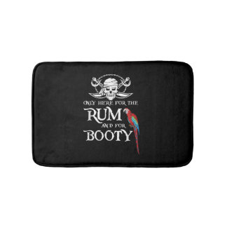 Tapis De Bain Seulement    HereRum Et Booty Pirate & Parrot Pira