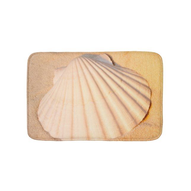 Tapis De Bain Shell s'étendant en sable (Devant)