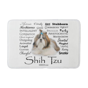 Tapis De Bain Shih Tzu Traits Bath Mat