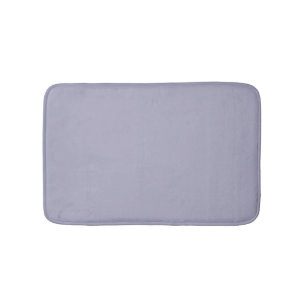 Tapis De Bain Simple lilas sobre minimaliste élégant chic