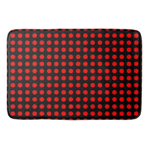 Tapis De Bain Simplement rouge