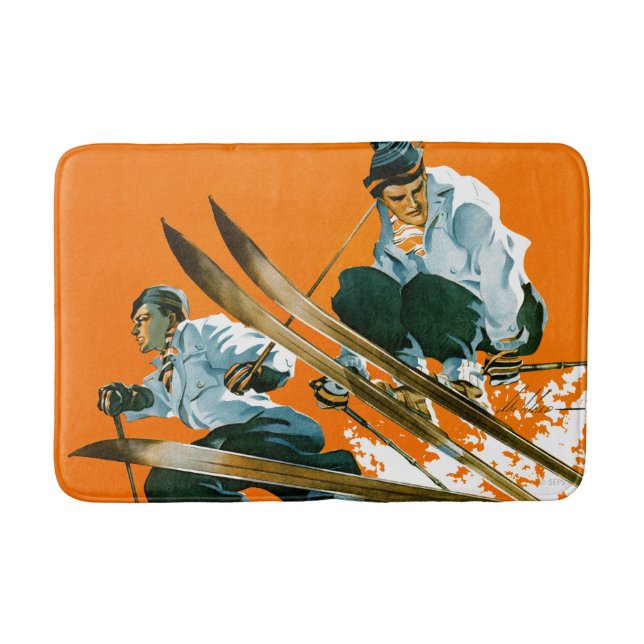 Tapis De Bain Ski Jumpers par Ski Weld (Devant)