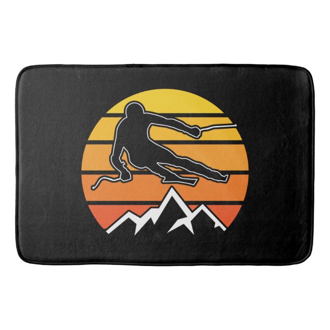 Tapis De Bain Ski rétroactif (Devant)