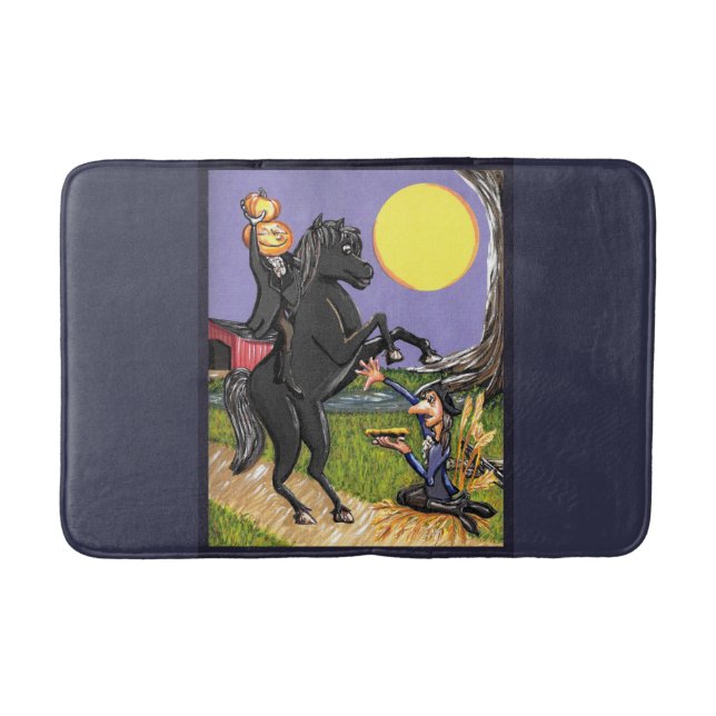 Tapis De Bain Sleepy Hollow Horseman Ichabod Crane Mat (Devant)