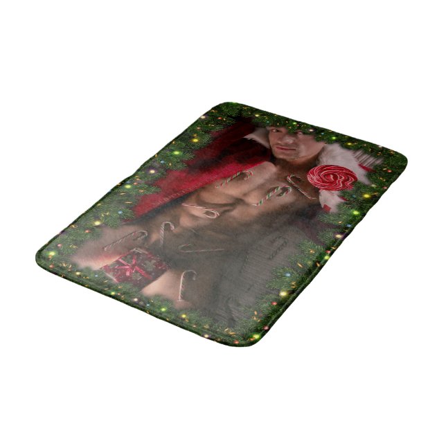 Tapis De Bain SlipperyJoe mâle poitrine six pack estomac torse n (Angle)
