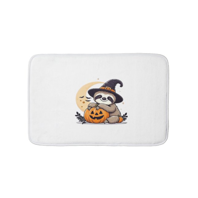Tapis De Bain Sloth Halloween Motif Cute Classic T-Shirt (Devant)