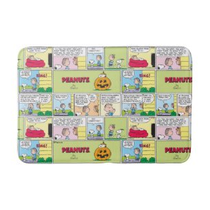 Tapis De Bain Snoopy & Linus   Les grandes nouvelles Citrouilles