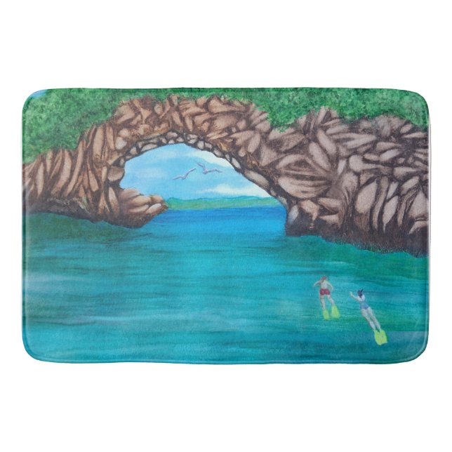 Tapis De Bain Snorkeling Wonderland  (Devant)
