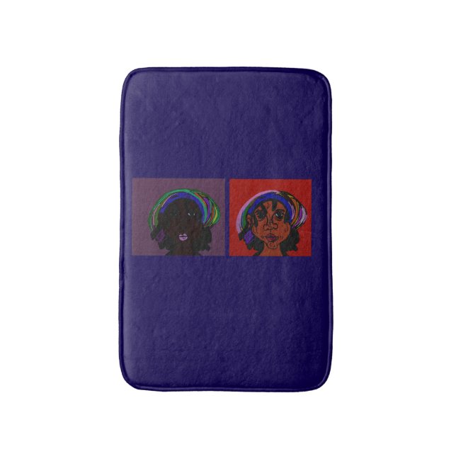 Tapis De Bain Sœurs (Devant (Vertical))