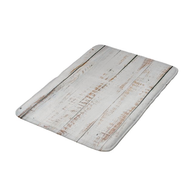 Tapis De Bain Sol en bois (Angle)