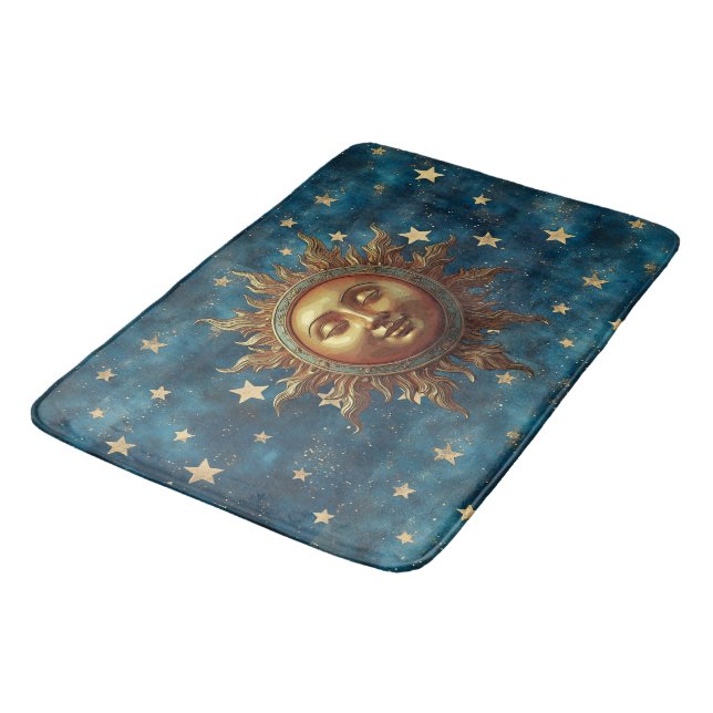 Tapis De Bain Soleil Céleste (Angle)