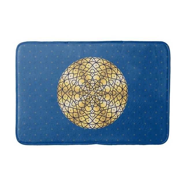 Tapis de bain Soleil céleste (Devant)
