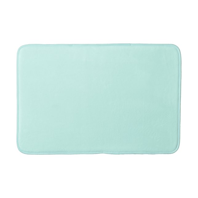 Tapis De Bain Solide camée vert menthe doux turquoise (Devant)
