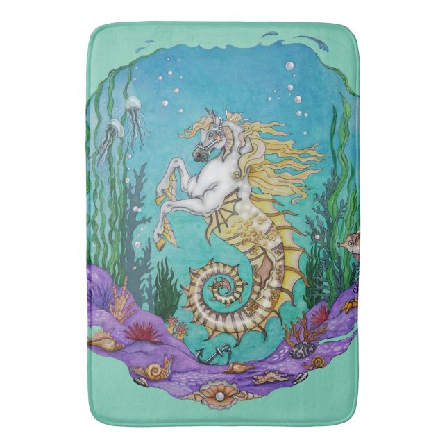 Tapis De Bain Sous WaterHorse (devant Vertical)