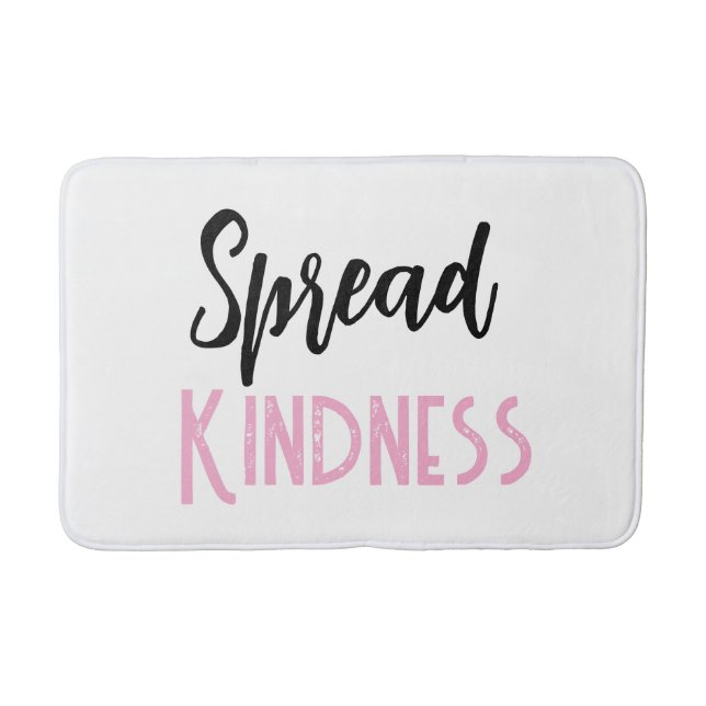 Tapis De Bain Spread Kindess Bathroom Bath Mat (Devant)