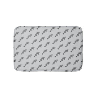 Tapis De Bain Squelette de poisson