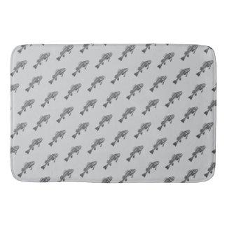 Tapis De Bain Squelette de poisson