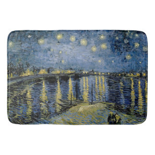 Tapis De Bain Starry Night Vincent van Gogh
