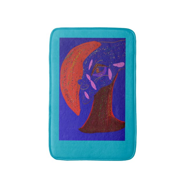 Tapis De Bain Strikingly Beautiful Creature  (Devant (Vertical))