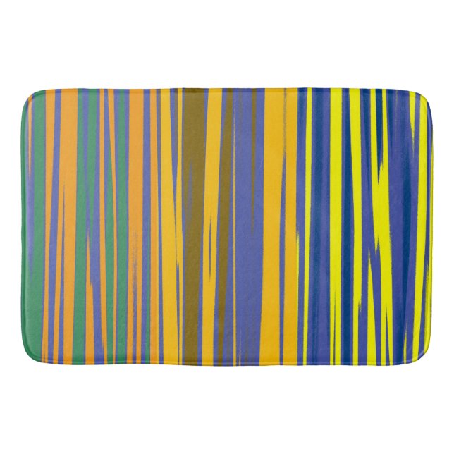 Tapis De Bain Stripes Pattern (Devant)